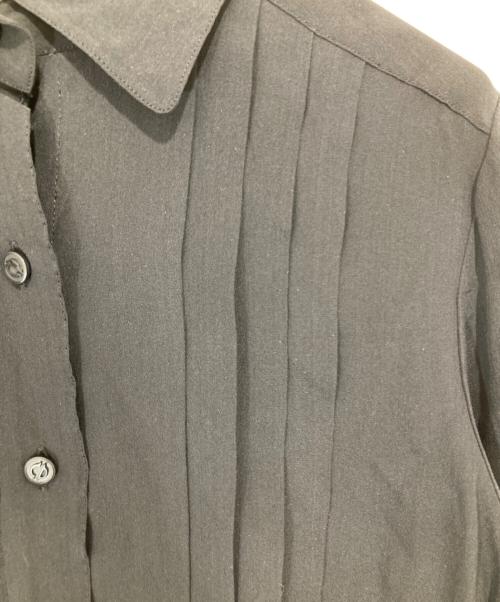 Christian Dior（クリスチャン ディオール）Christian Dior (クリスチャン ディオール) シルクシャツ ブラック サイズ:Lの古着・服飾アイテム