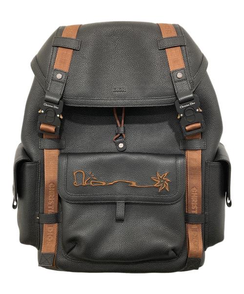 Christian Dior（クリスチャン ディオール）Christian Dior (クリスチャン ディオール) cactus jack (カクタス・ジャック) HIT THE ROAD BACKPACK ヒット ザ ロード バックパック ブラックの古着・服飾アイテム