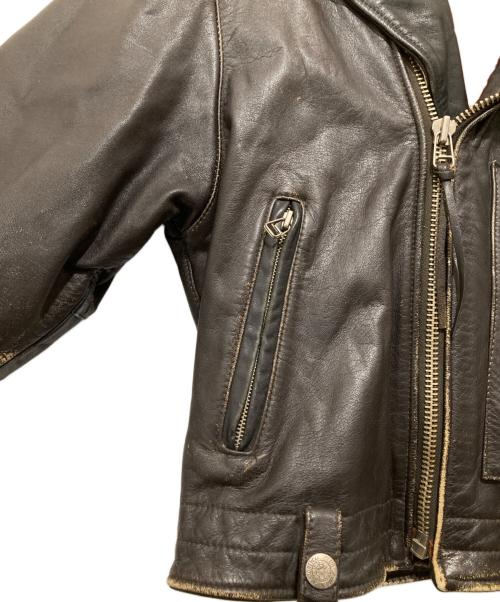 AVIREX（アヴィレックス）AVIREX (アヴィレックス) Daytona ダブルライダースジャケット D-TK 9056 ブラック サイズ:Sの古着・服飾アイテム