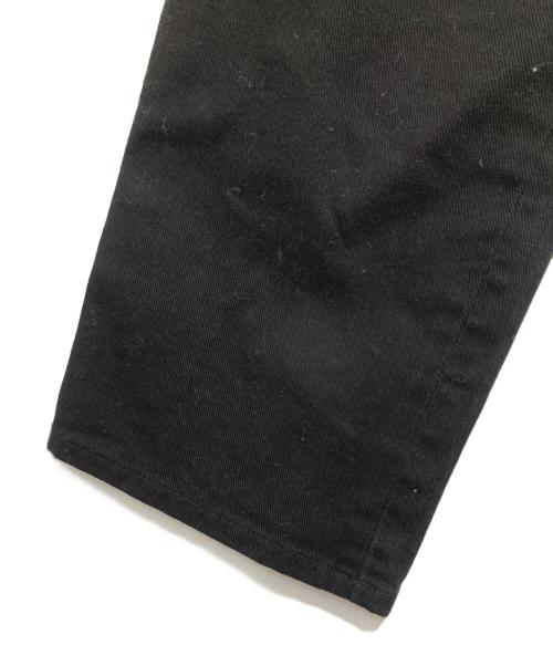 CHROME HEARTS（クロムハーツ）CHROME HEARTS (クロムハーツ) FLEURKNEE DNM PANTS フレアニー デニム パンツ ボタンフライ ブラック サイズ:28Rの古着・服飾アイテム