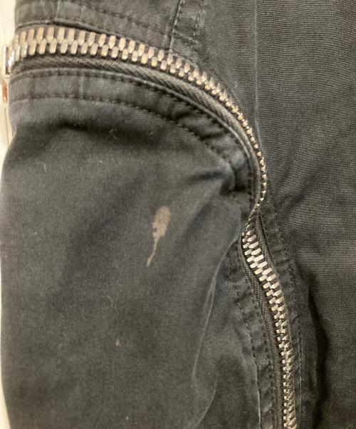 RICK OWENS（リックオウエンス）RICK OWENS (リックオウエンス) TECUATL CARGO JOG PANTS　 20SS TECUATL期  ブラック サイズ:46の古着・服飾アイテム
