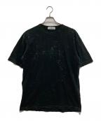 STONE ISLANDストーンアイランド）の古着「ロゴ刺繍タイダイTシャツ　761520945」｜ブラック
