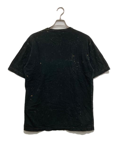 STONE ISLAND（ストーンアイランド）STONE ISLAND (ストーンアイランド) ロゴ刺繍タイダイTシャツ　	761520945 ブラック サイズ:Lの古着・服飾アイテム