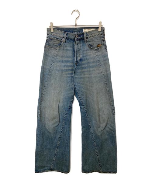 G-STAR RAW（ジースターロゥ）G-STAR RAW (ジースターロゥ) Contor Barrel Wide Jeans　コントアバレルワイドジーンズ　	D27690 インディゴ サイズ:30の古着・服飾アイテム