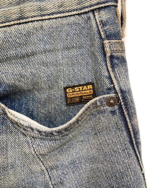 G-STAR RAW（ジースターロゥ）G-STAR RAW (ジースターロゥ) Contor Barrel Wide Jeans　コントアバレルワイドジーンズ　	D27690 インディゴ サイズ:30の古着・服飾アイテム