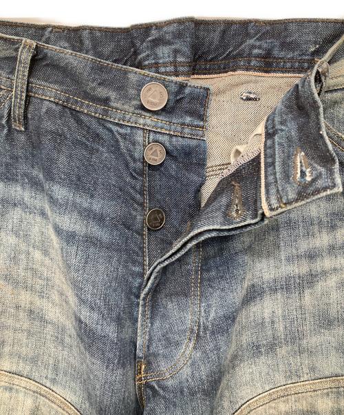 G-STAR RAW（ジースターロゥ）G-STAR RAW (ジースターロゥ) RR 5620 Biker Baggy Jeans　ダブルR5620バイカーバギーｼﾞｰﾝｽﾞ　D28613 インディゴ サイズ:28/32の古着・服飾アイテム