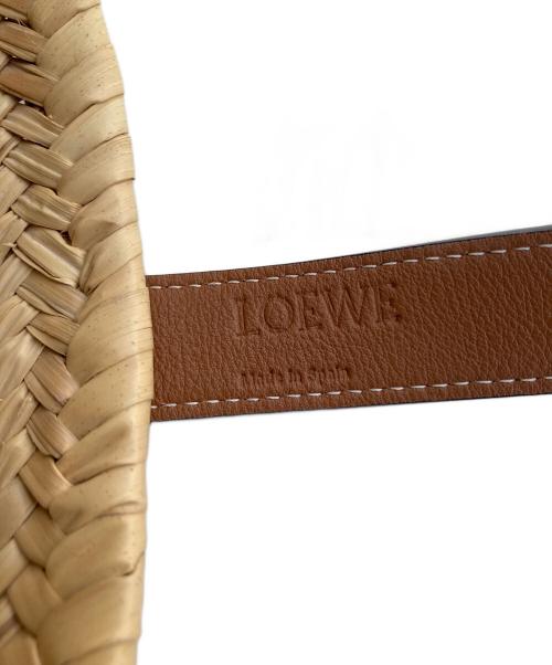 LOEWE（ロエベ）LOEWE (ロエベ) BASKET BAG　アナグラム バスケットバッグ スモール ベージュの古着・服飾アイテム