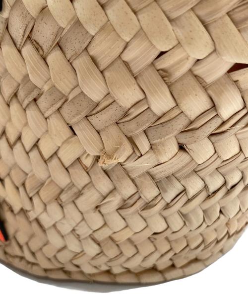 LOEWE（ロエベ）LOEWE (ロエベ) BASKET BAG　アナグラム バスケットバッグ スモール ベージュの古着・服飾アイテム