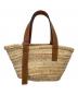LOEWE (ロエベ) BASKET BAG　アナグラム バスケットバッグ スモール ベージュ：45000円