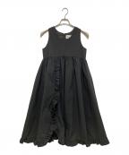 Bibiy.ビビィ）の古着「COCO LONG DRESS　ココロングドレス　b50-op125bkf」｜ブラック