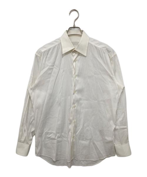 PRADA（プラダ）PRADA (プラダ) 長袖シャツ　UMC669 ホワイト サイズ:３７の古着・服飾アイテム