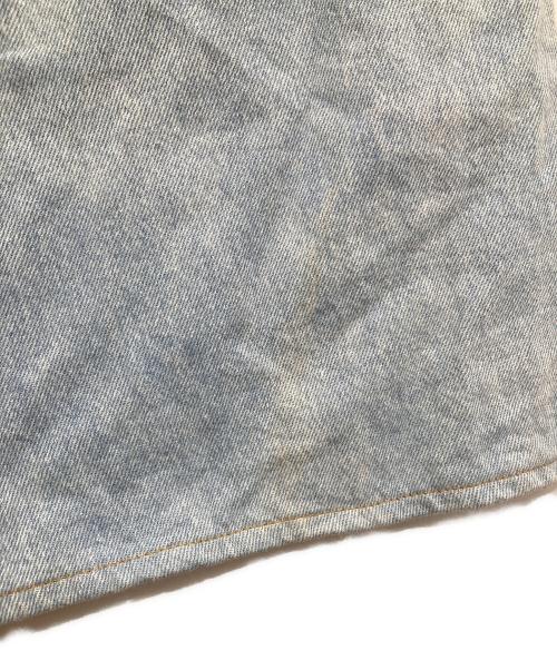 MM6 Maison Margiela（エムエムシックスメゾンマルジェラ）MM6 Maison Margiela (エムエムシックスメゾンマルジェラ) 19SSワイドレッグデニムデニムパンツ　S32LA0173 インディゴ サイズ:40の古着・服飾アイテム