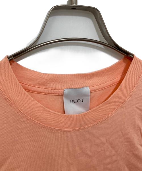 patou（パトゥ）patou (パトゥ) オーガニックコットンTシャツ　JE0299999216A オレンジ サイズ:Lの古着・服飾アイテム