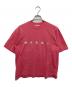 MARNI（マルニ）の古着「ロゴプリント入りオーバーサイズ半袖Tシャツ　THJET49EPB SCP89」｜ピンク