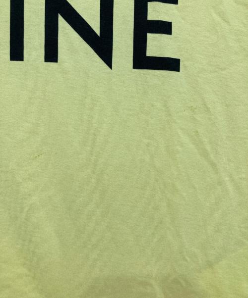 CELINE（セリーヌ）CELINE (セリーヌ) クロップドロゴTシャツ　2X761671Q イエロー サイズ:Mの古着・服飾アイテム