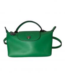 LONGCHAMP（ロンシャン）の古着「Le Pliage Xtra　ル プリアージュ エクストラ　 ショルダーバッグ」｜グリーン