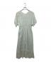 ne quittez pas (ヌキテパ) COTTON VOILE STRIPE WAIST　コットンボイルストライプウェスト　010451GR2 グリーン サイズ:M：20000円