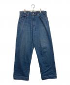orSlowオアスロウ）の古着「SUPER DAD'S DENIM PANTS USED　スーパーダッズデニムパンツユーズド　100」｜インディゴ