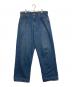 orSlow（オアスロウ）の古着「SUPER DAD'S DENIM PANTS USED　スーパーダッズデニムパンツユーズド　100」｜インディゴ