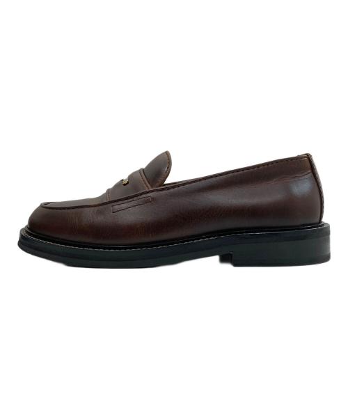 MARC JACOBS（マークジェイコブス）MARC JACOBS (マークジェイコブス) A.P.C. (アーペーセー) THE PENNY LOAFER ブラウン サイズ:38の古着・服飾アイテム