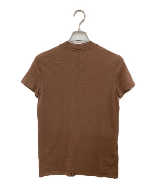 RICK OWENS DRKSHDW（リックオウエンス ダークシャドウ）RICK OWENS DRKSHDW (リックオウエンス ダークシャドウ) プリントTシャツ ブラウン サイズ:Sの古着・服飾アイテム