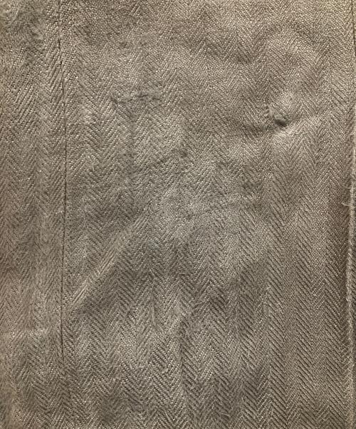 POLO RALPH LAUREN（ポロ・ラルフローレン）POLO RALPH LAUREN (ポロ・ラルフローレン) リネンテーラードジャケット ブラウン サイズ:36の古着・服飾アイテム