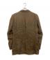 POLO RALPH LAUREN (ポロ・ラルフローレン) リネンテーラードジャケット ブラウン サイズ:36：12000円