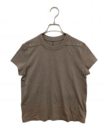 RICK OWENS（リックオウエンス）の古着「半袖カットソー RP19S6234-JAED1」｜ベージュ