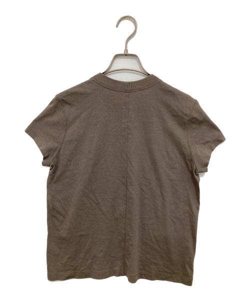 RICK OWENS（リックオウエンス）RICK OWENS (リックオウエンス) 半袖カットソー RP19S6234-JAED1 ベージュ サイズ:42の古着・服飾アイテム