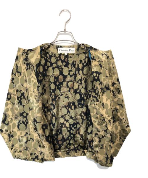 Christian Dior（クリスチャン ディオール）Christian Dior (クリスチャン ディオール) シルクセットアップ グリーン サイズ:11の古着・服飾アイテム
