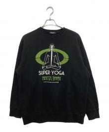 UNDERCOVER（アンダーカバー）の古着「BIG SWEAT SUPER YOGA　ビッグスウェットスーパーヨガ　UC2D1894-2」｜ブラック
