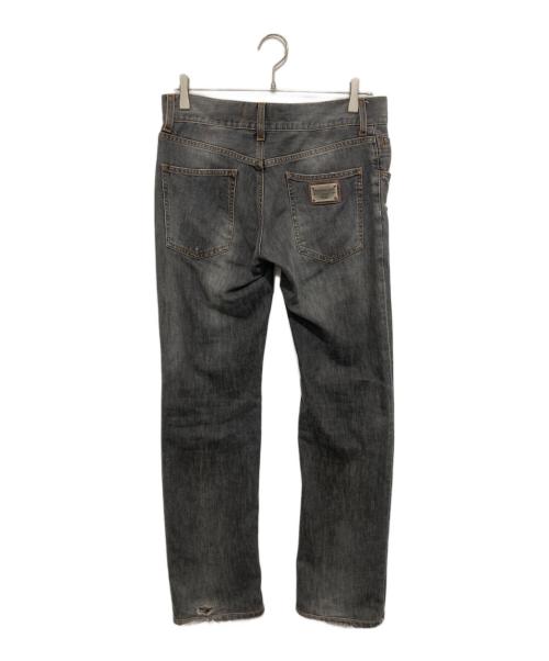 DOLCE & GABBANA（ドルチェ＆ガッバーナ）DOLCE & GABBANA (ドルチェ＆ガッバーナ) デニムパンツ グレー サイズ:44の古着・服飾アイテム