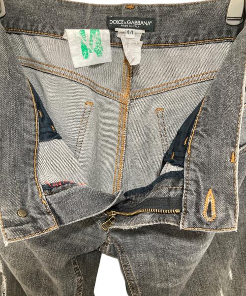 DOLCE & GABBANA（ドルチェ＆ガッバーナ）DOLCE & GABBANA (ドルチェ＆ガッバーナ) デニムパンツ グレー サイズ:44の古着・服飾アイテム