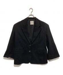 CLANE（クラネ）の古着「LOOSE BELL SLEEVE JACKET ルーズ ベル スリーブ ジャケット 16103-0412」｜ブラック