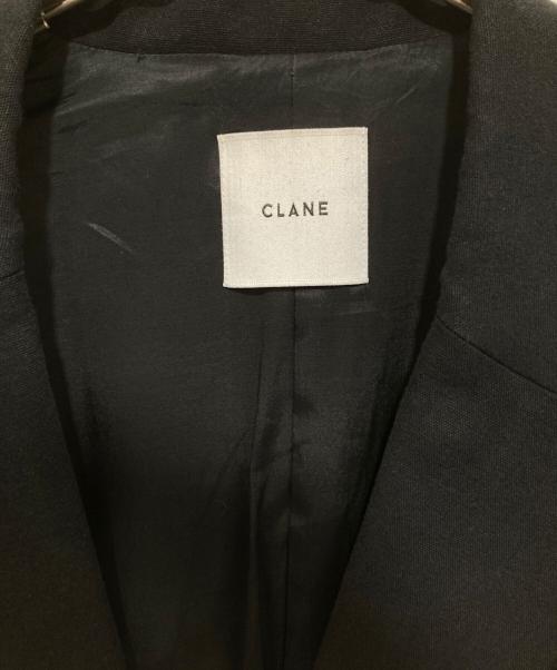 CLANE（クラネ）CLANE (クラネ) LOOSE BELL SLEEVE JACKET ルーズ ベル スリーブ ジャケット 16103-0412 ブラック サイズ:2の古着・服飾アイテム