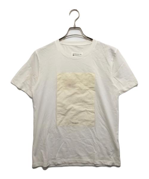 Maison Margiela（メゾンマルジェラ）Maison Margiela (メゾンマルジェラ) 10 BLANK CANVAS TEE　テン ブランク キャンバス ティー　S50GC0525 ホワイト サイズ:46の古着・服飾アイテム