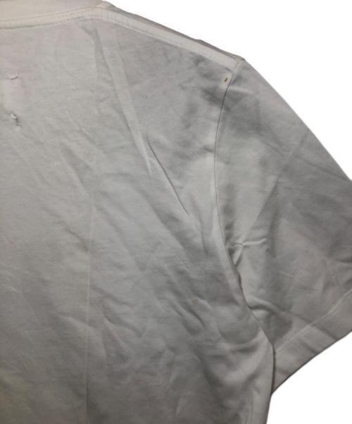 Maison Margiela（メゾンマルジェラ）Maison Margiela (メゾンマルジェラ) 10 BLANK CANVAS TEE　テン ブランク キャンバス ティー　S50GC0525 ホワイト サイズ:46の古着・服飾アイテム