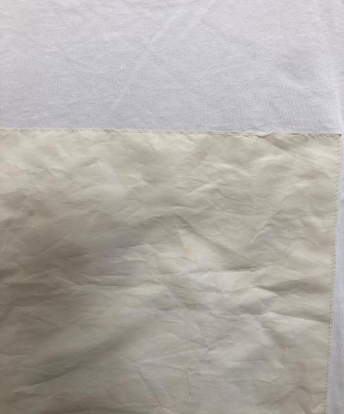 Maison Margiela（メゾンマルジェラ）Maison Margiela (メゾンマルジェラ) 10 BLANK CANVAS TEE　テン ブランク キャンバス ティー　S50GC0525 ホワイト サイズ:46の古着・服飾アイテム