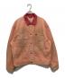Supreme（シュプリーム）の古着「DISTRESSED SELVEDGE TRUCKER JACKET　ディストレスト セルビッジ トラッカー ジャケット」｜ピンク
