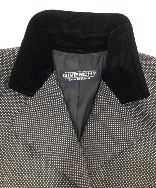 GIVENCHY（ジバンシィ）GIVENCHY (ジバンシィ) テーラードジャケット ブラック サイズ:不明の古着・服飾アイテム