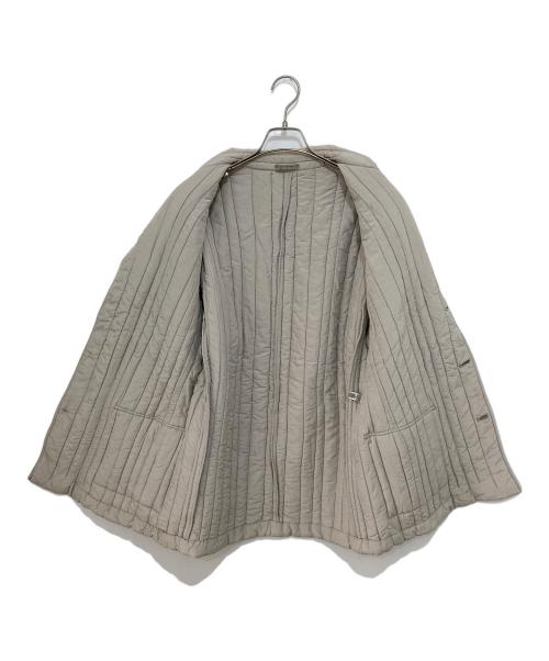 BOTTEGA VENETA（ボッテガベネタ）BOTTEGA VENETA (ボッテガベネタ) シルクキルティングジャケット ベージュ サイズ:52の古着・服飾アイテム
