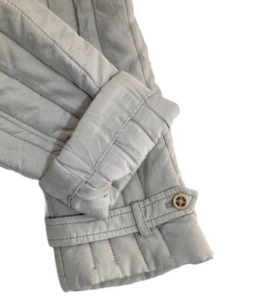 BOTTEGA VENETA（ボッテガベネタ）BOTTEGA VENETA (ボッテガベネタ) シルクキルティングジャケット ベージュ サイズ:52の古着・服飾アイテム
