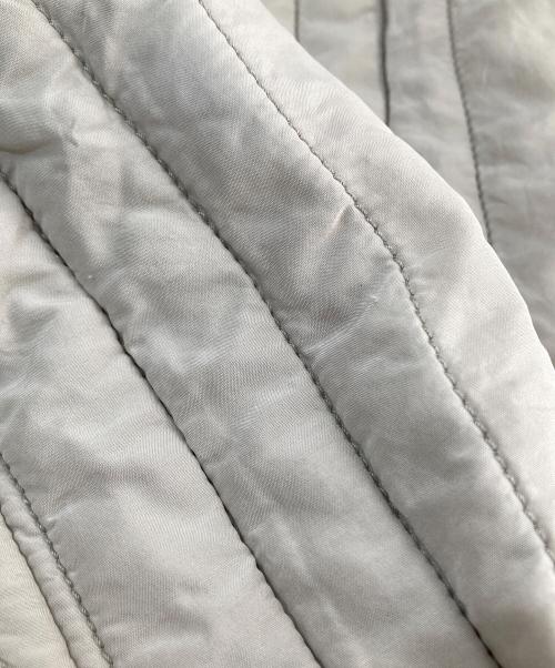 BOTTEGA VENETA（ボッテガベネタ）BOTTEGA VENETA (ボッテガベネタ) シルクキルティングジャケット ベージュ サイズ:52の古着・服飾アイテム