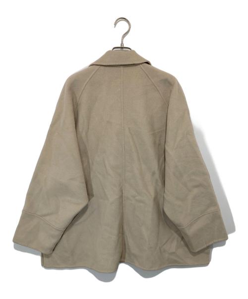 IENA（イエナ）IENA (イエナ) スーパー160ダブルフェイス ショートコート ベージュ サイズ:36の古着・服飾アイテム