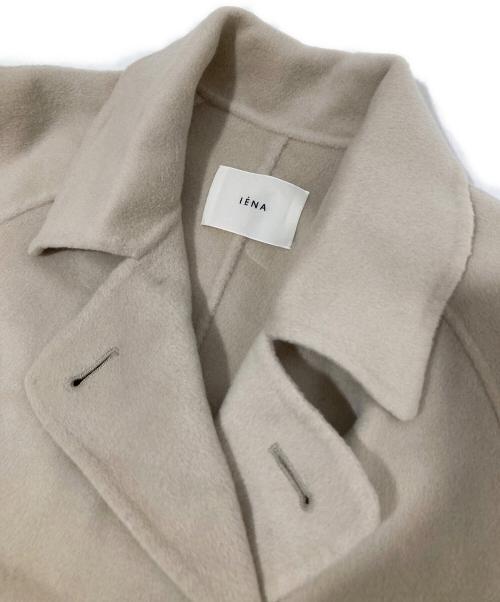 IENA（イエナ）IENA (イエナ) スーパー160ダブルフェイス ショートコート ベージュ サイズ:36の古着・服飾アイテム
