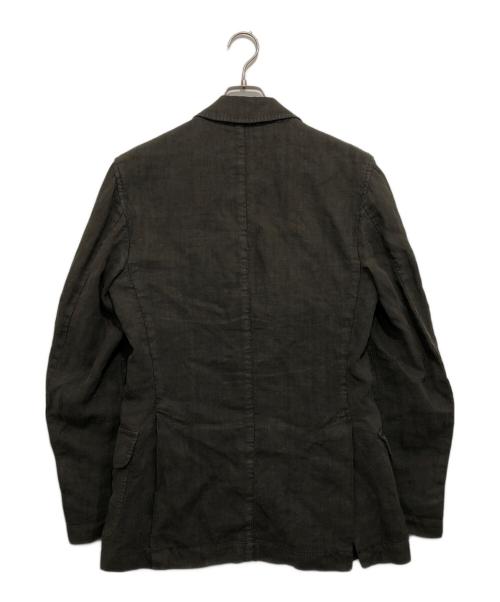 ETRO（エトロ）ETRO (エトロ) リネンジャケット カーキ サイズ:Sの古着・服飾アイテム