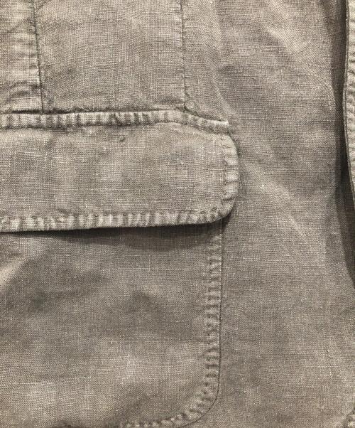 ETRO（エトロ）ETRO (エトロ) リネンジャケット カーキ サイズ:Sの古着・服飾アイテム