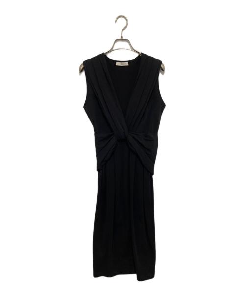 PRADA（プラダ）PRADA (プラダ) ノースリーブワンピース APD12009 3406 ブラック サイズ:Mの古着・服飾アイテム
