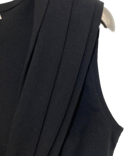 PRADA（プラダ）PRADA (プラダ) ノースリーブワンピース APD12009 3406 ブラック サイズ:Mの古着・服飾アイテム