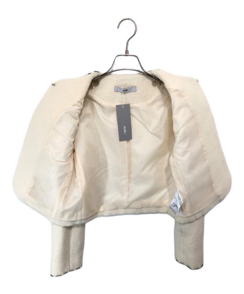 sheller（シェリエ）sheller (シェリエ) ステッチツイードセットアップ ベージュ サイズ:FREEの古着・服飾アイテム